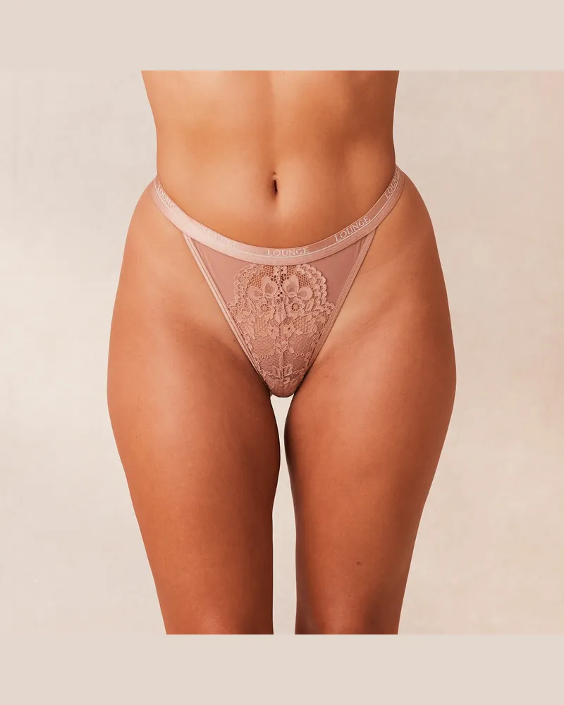 Lounge Blossom String - Altrosa Dusty