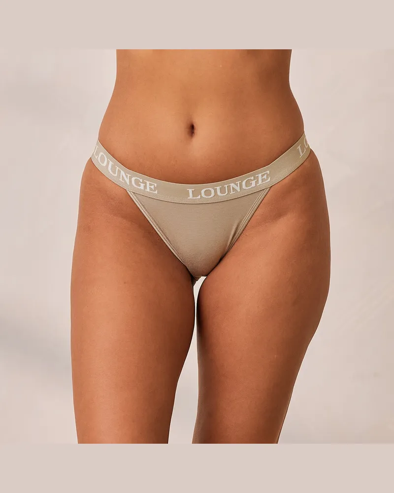 Lounge Bamboo Triangle Slip - Hafer Oat