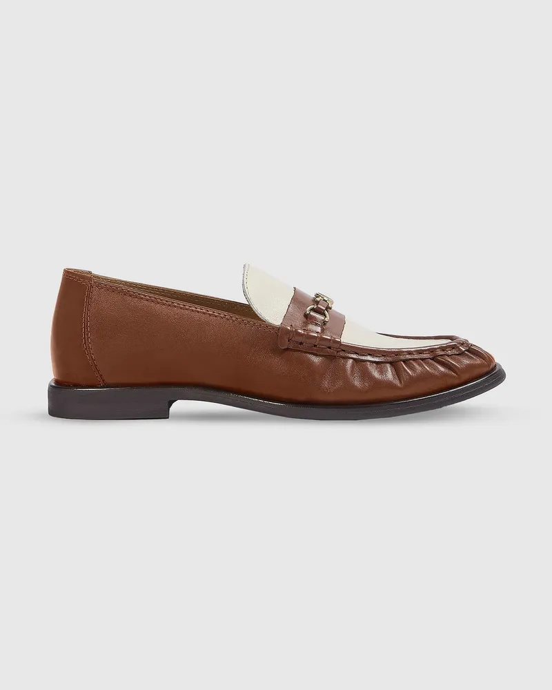 Lounge Agnes Loafer - Hellbraun/Cremefarbe Tan