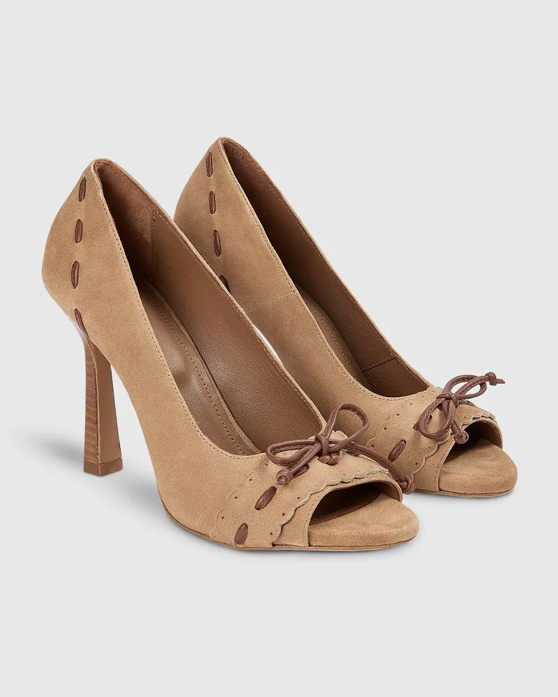 Lounge Valeria Hohe Absätze - Sand Brown