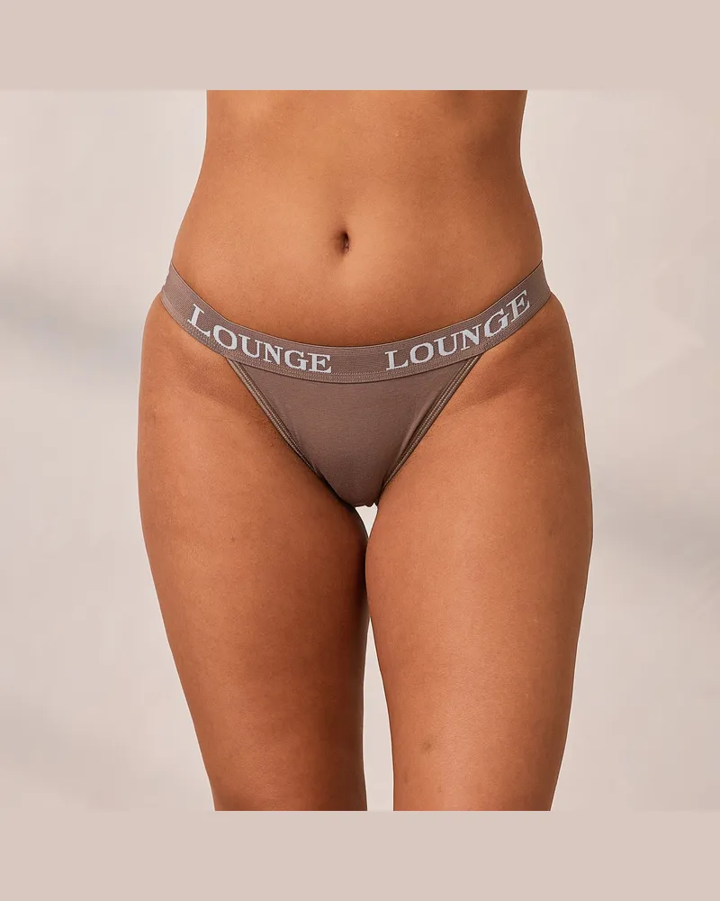 Lounge Bamboo Triangle Slip - Kaffee Coffee
