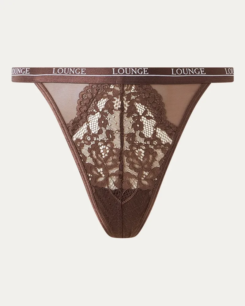 Lounge Blossom String - Brünette Brunette