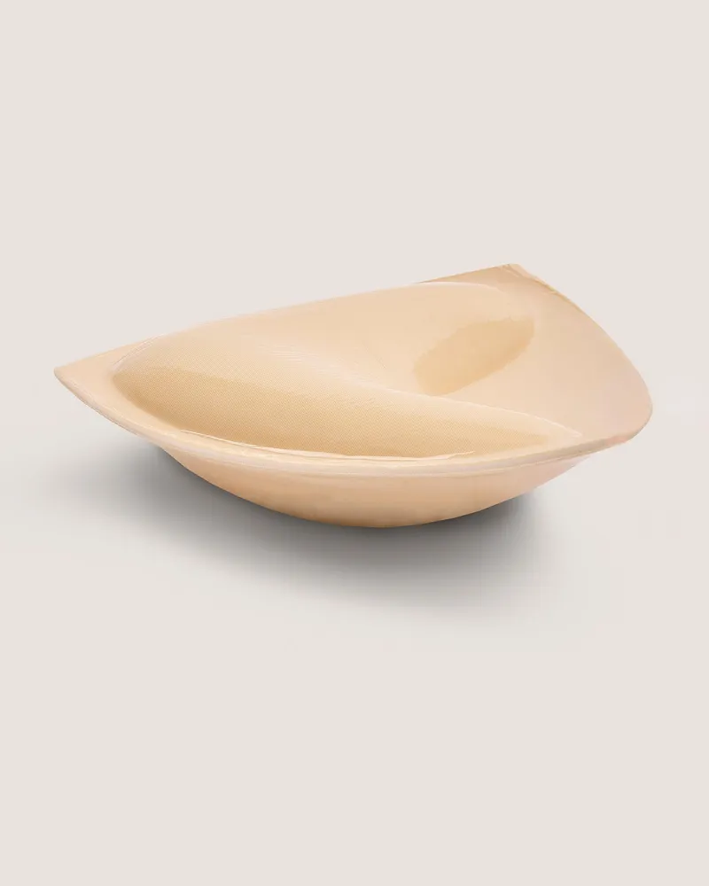 Lounge Extreme Push-Up-BH-Einlagen - Sand/Hellbeige 100% Silikon - Wiederverwendbar - Doppelseitig klebend Sand