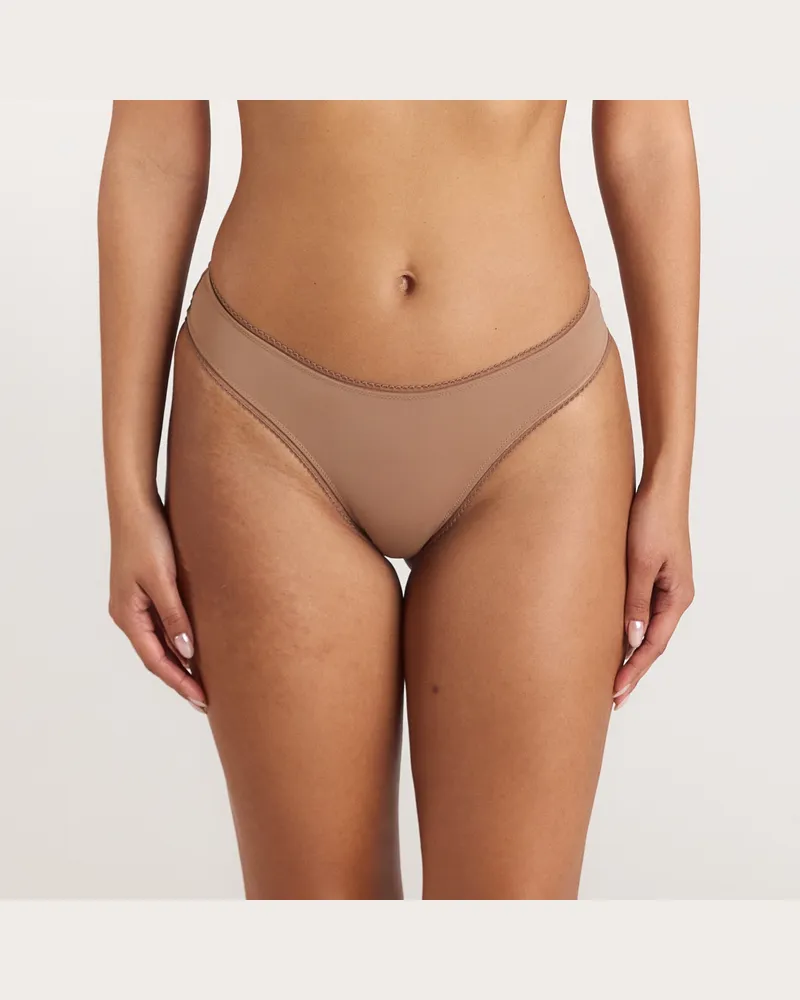 Lounge Comfort Brazilian Slip - Hasel Brown