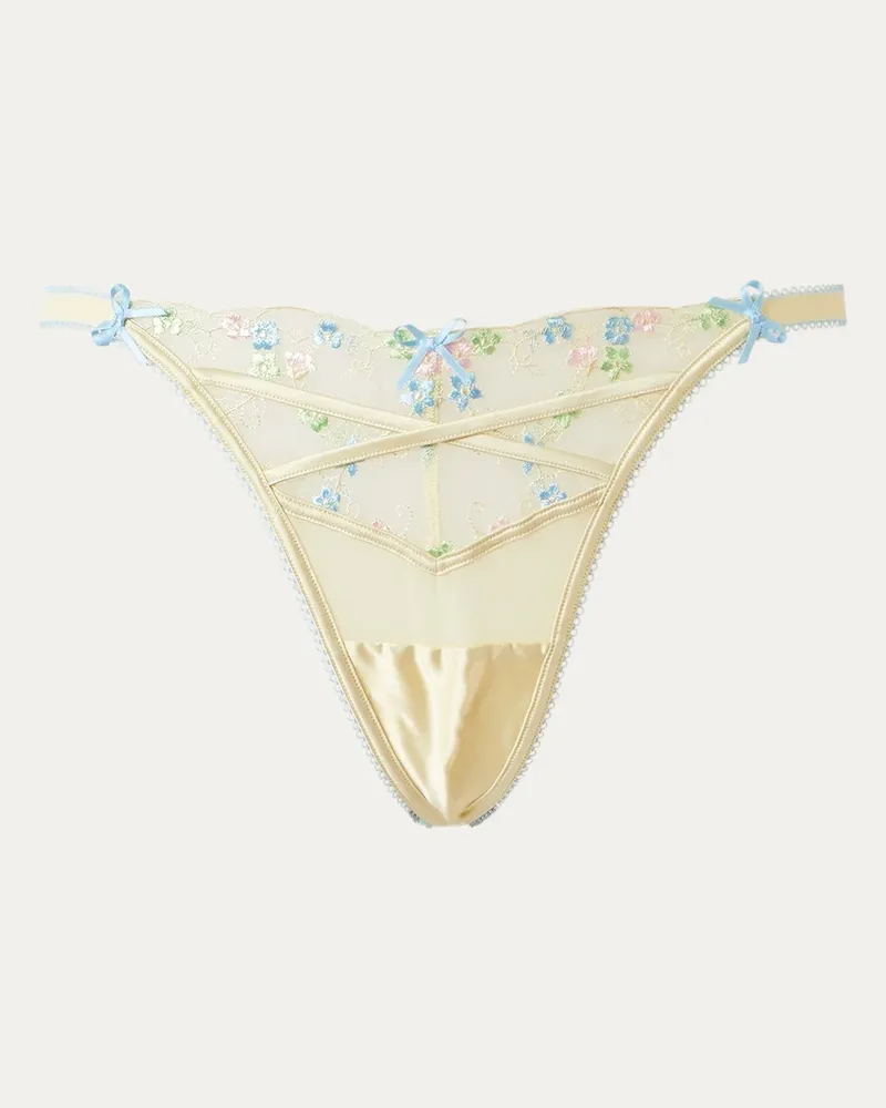 Lounge Solene String - Gelb Yellow