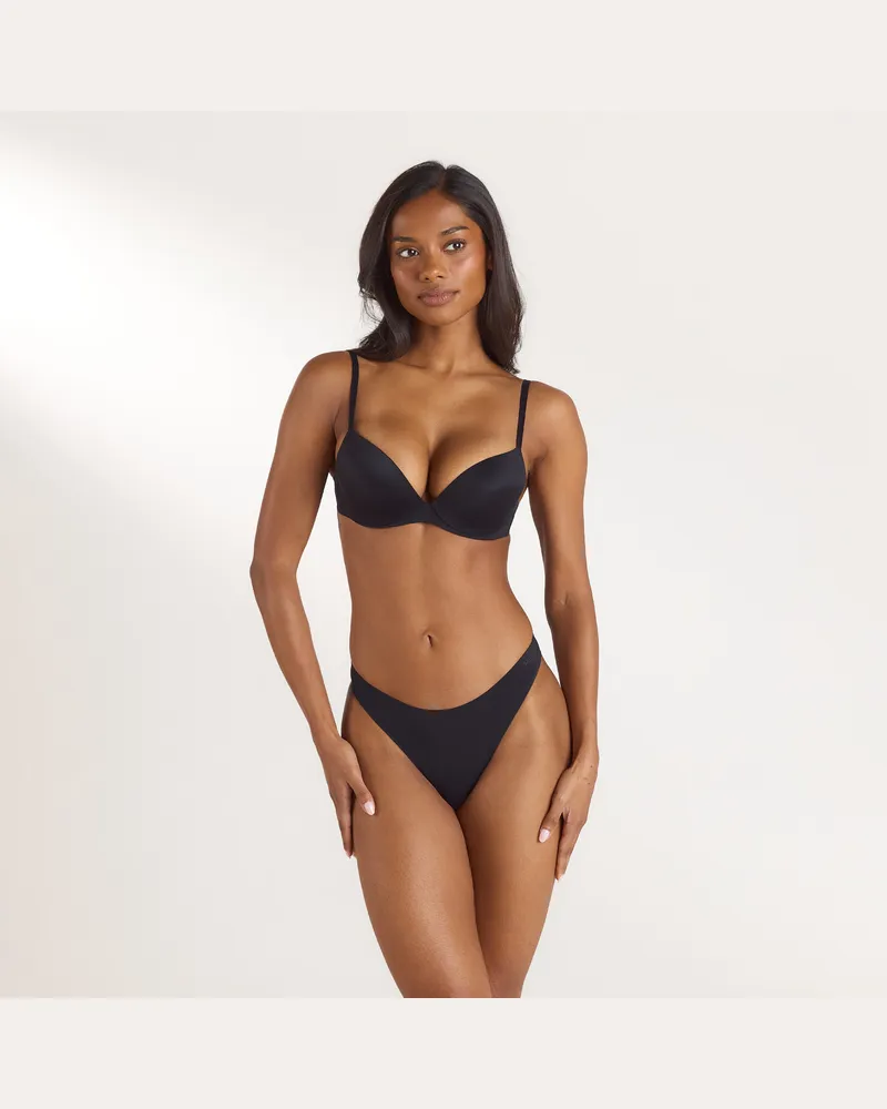 Lounge PillowSoft™ BH mit Hohem Push-Up - Schwarz Black
