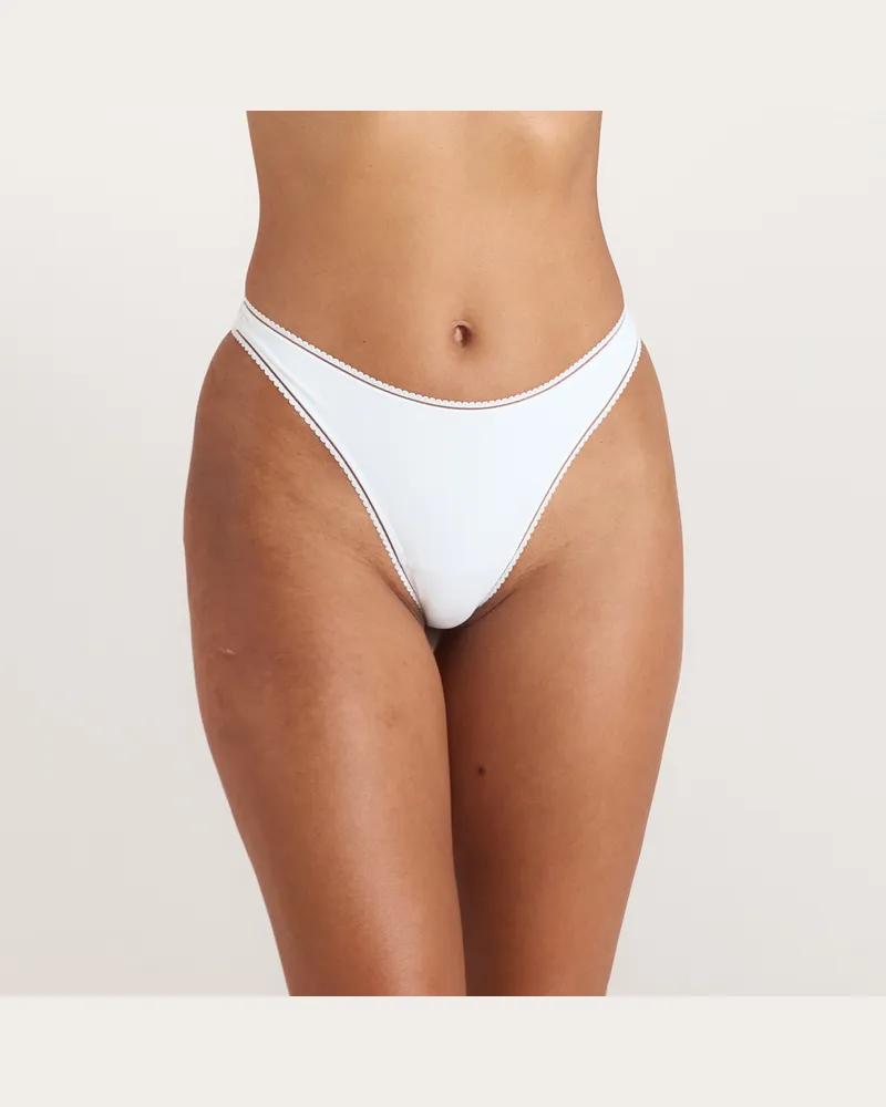 Lounge Comfort String - Weiß White