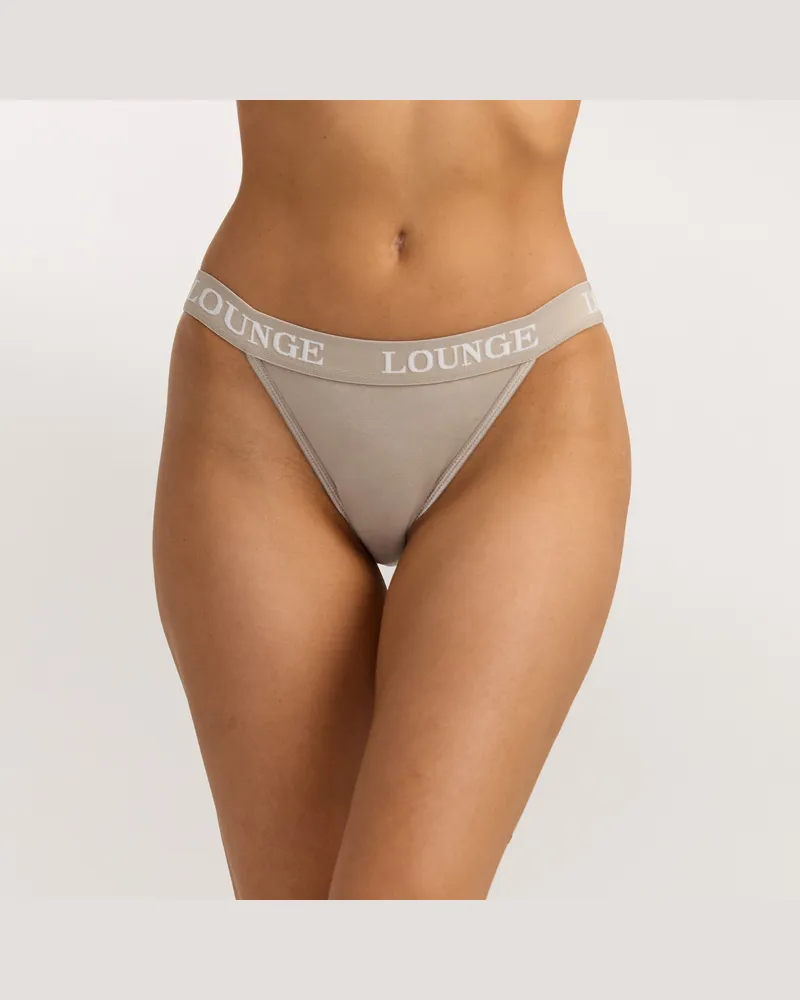 Lounge Bamboo Triangle Slip - Hafer Oat
