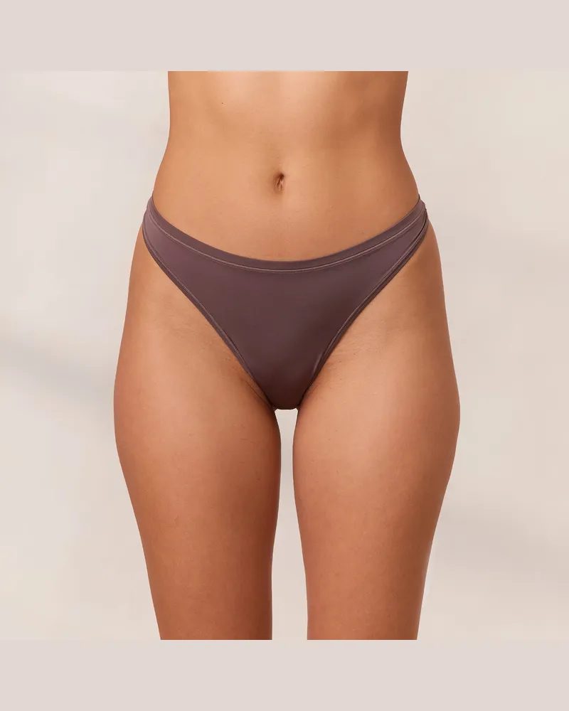 Lounge Barely There String - Blaubeere Damson