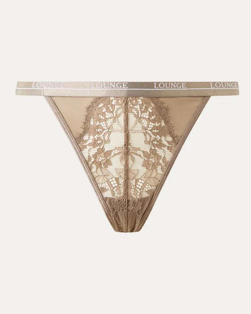 Lounge Entice String - Mokka Brown