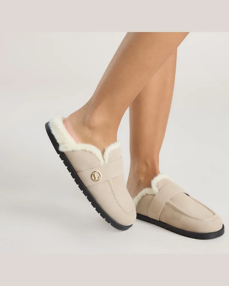 Lounge Amara Pantoffel - Sand Brown