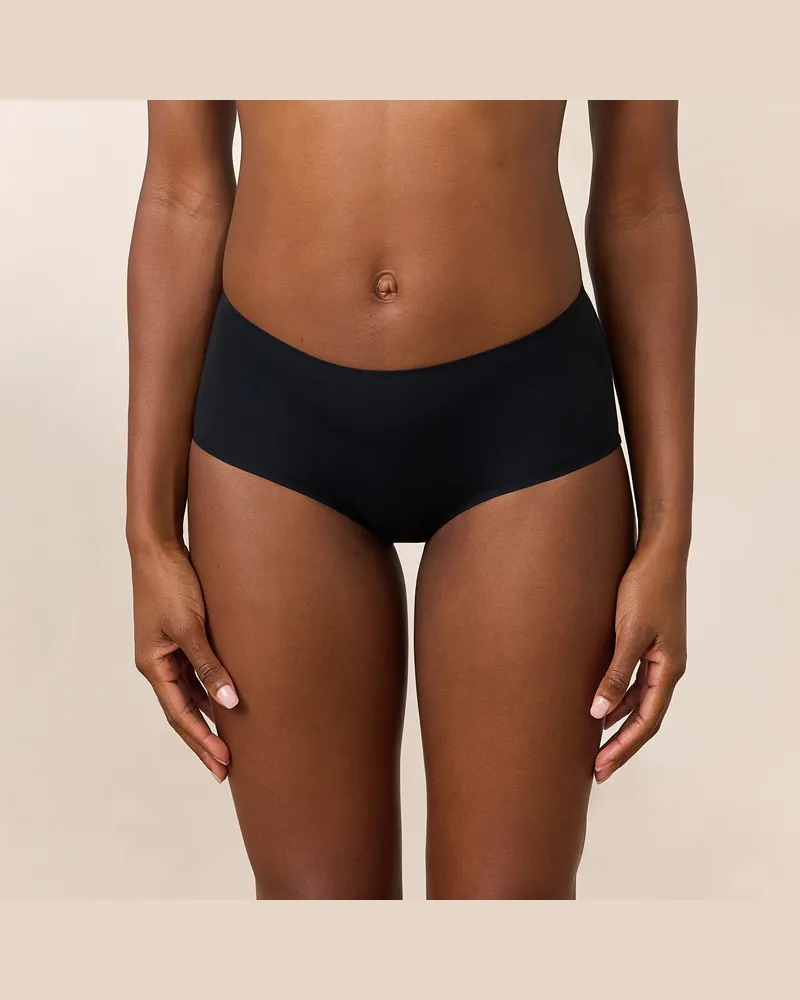 Lounge Everyday Form Boyshort - Schwarz Schwarz