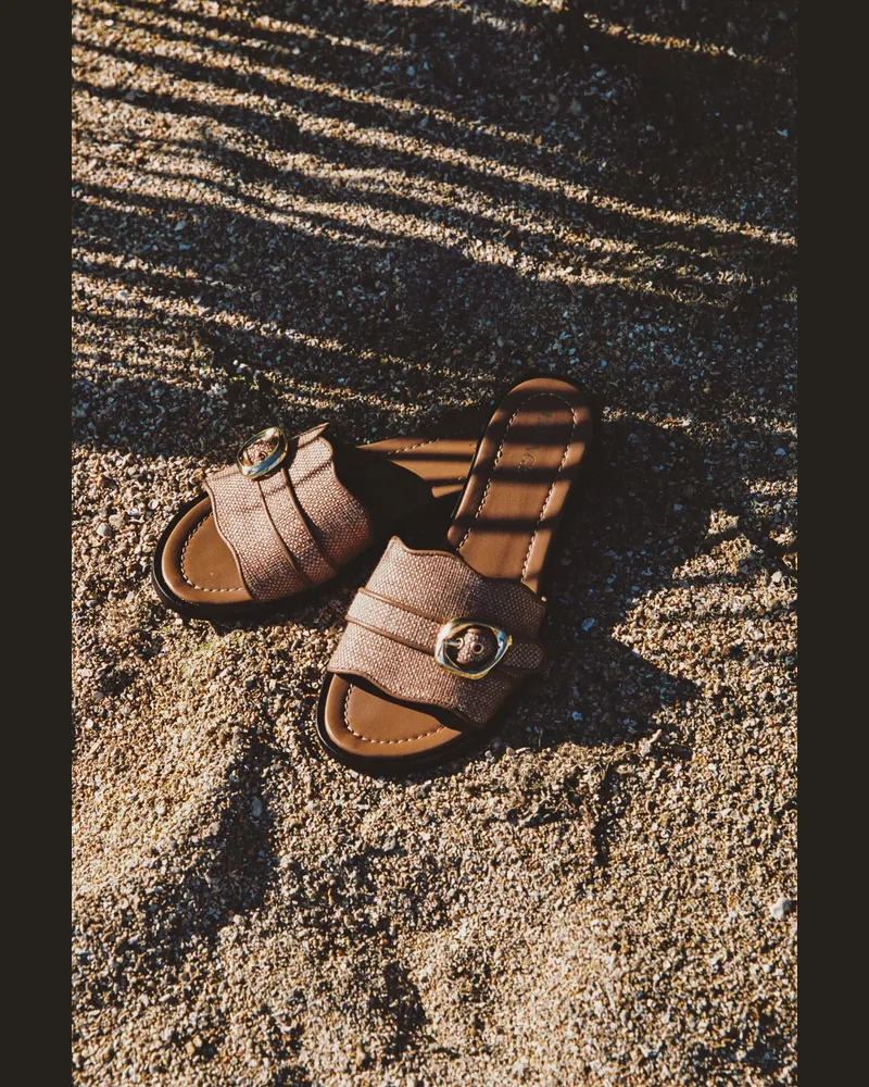 Lounge Iris Sandalen - Bast Brown