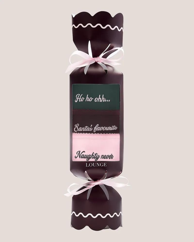 Lounge Christmas Cracker G-Strings (3er-Pack) - Multi Multi
