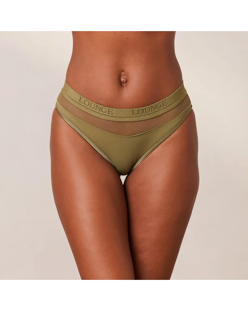 Lounge Mesh Slip - Khaki Khaki