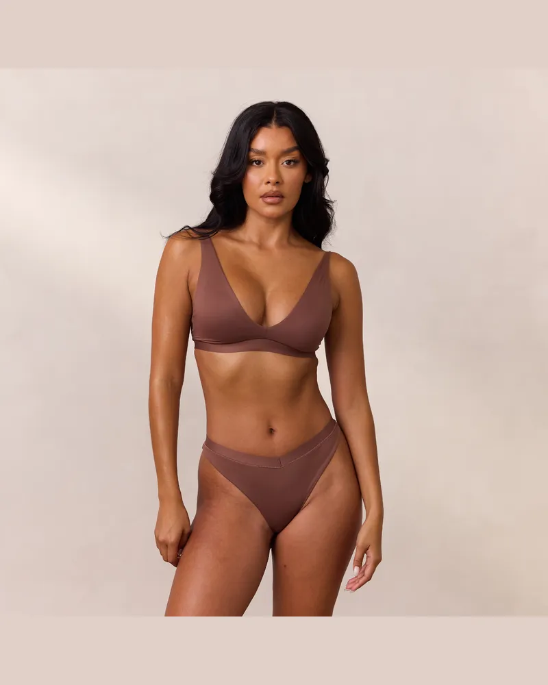 Lounge Everyday Comfort Triangle BH - Muskat Brown