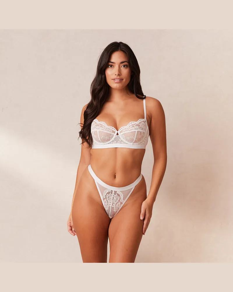 Lounge Blossom Balcony BH - Weiß White