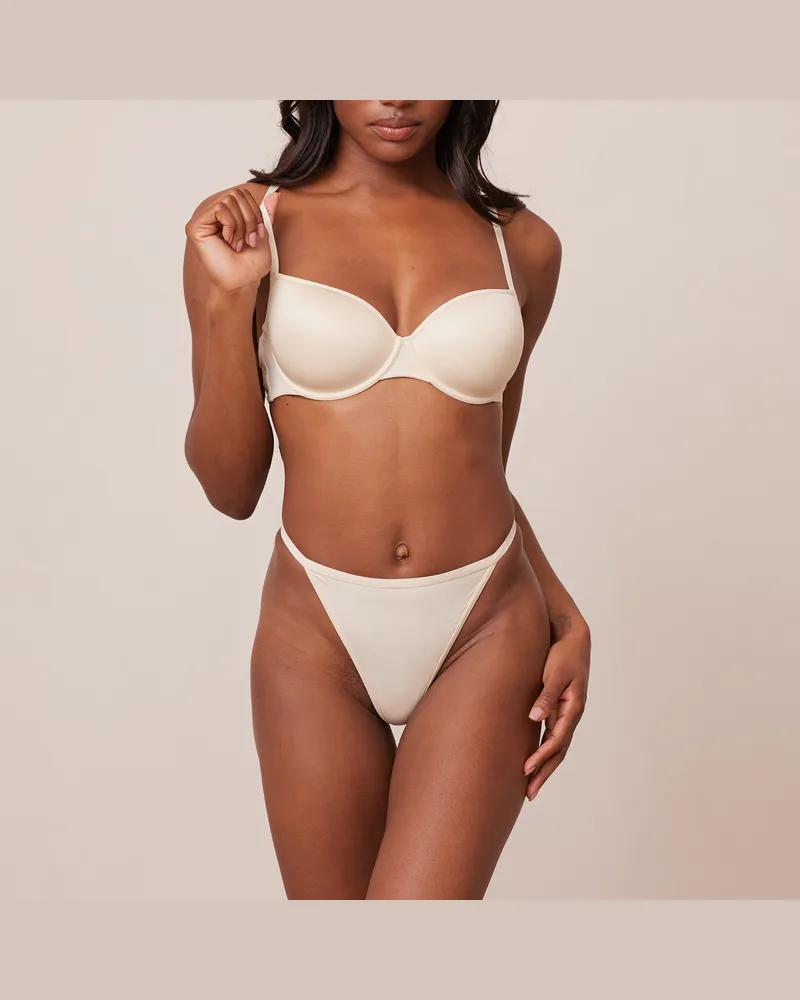 Lounge Your Everyday T-shirt BH - Milchkaffee Cream