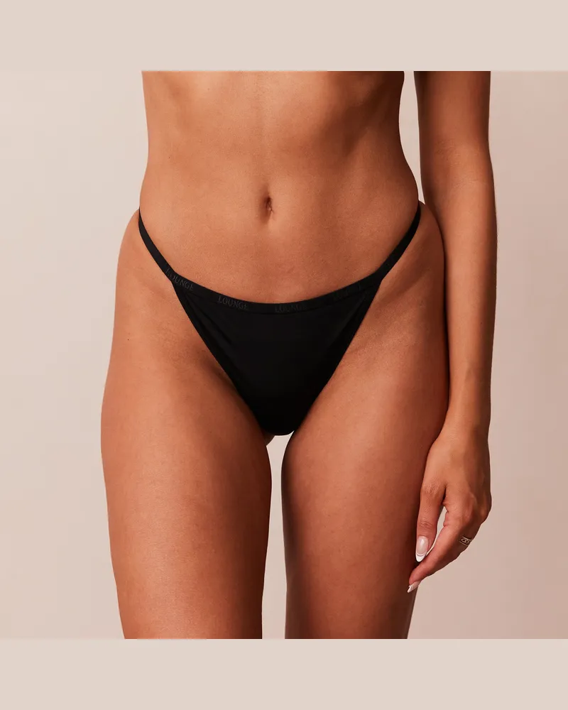 Lounge Your Everyday Slip - Schwarz Schwarz