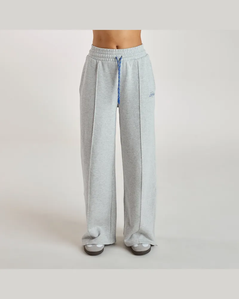 Lounge Weite Jogginghose - Grauer Melange Regular Grey