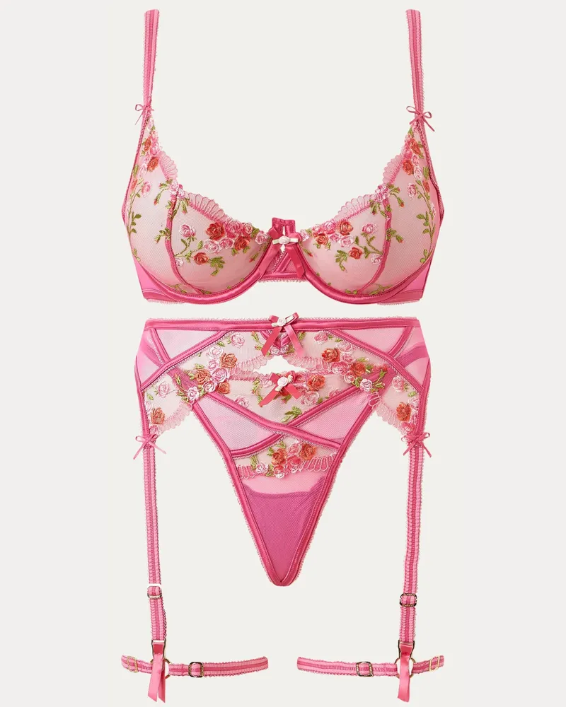 Lounge Camellia Intimates BH (Set) - Rosa Pink