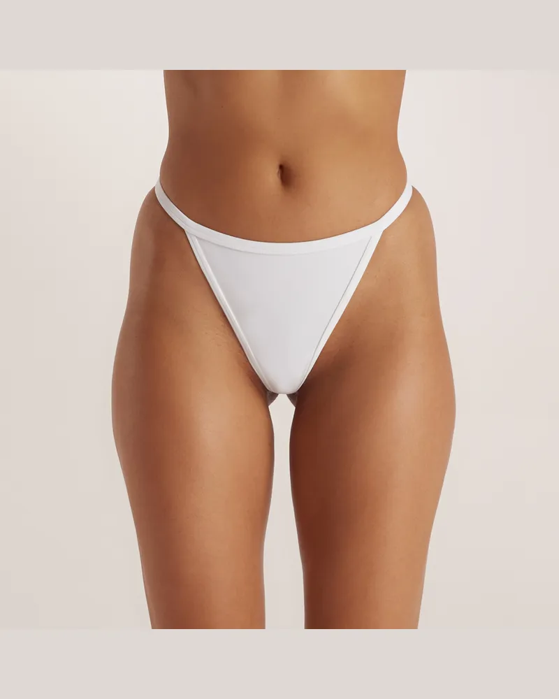 Lounge Sculpt G-string - Weiß White