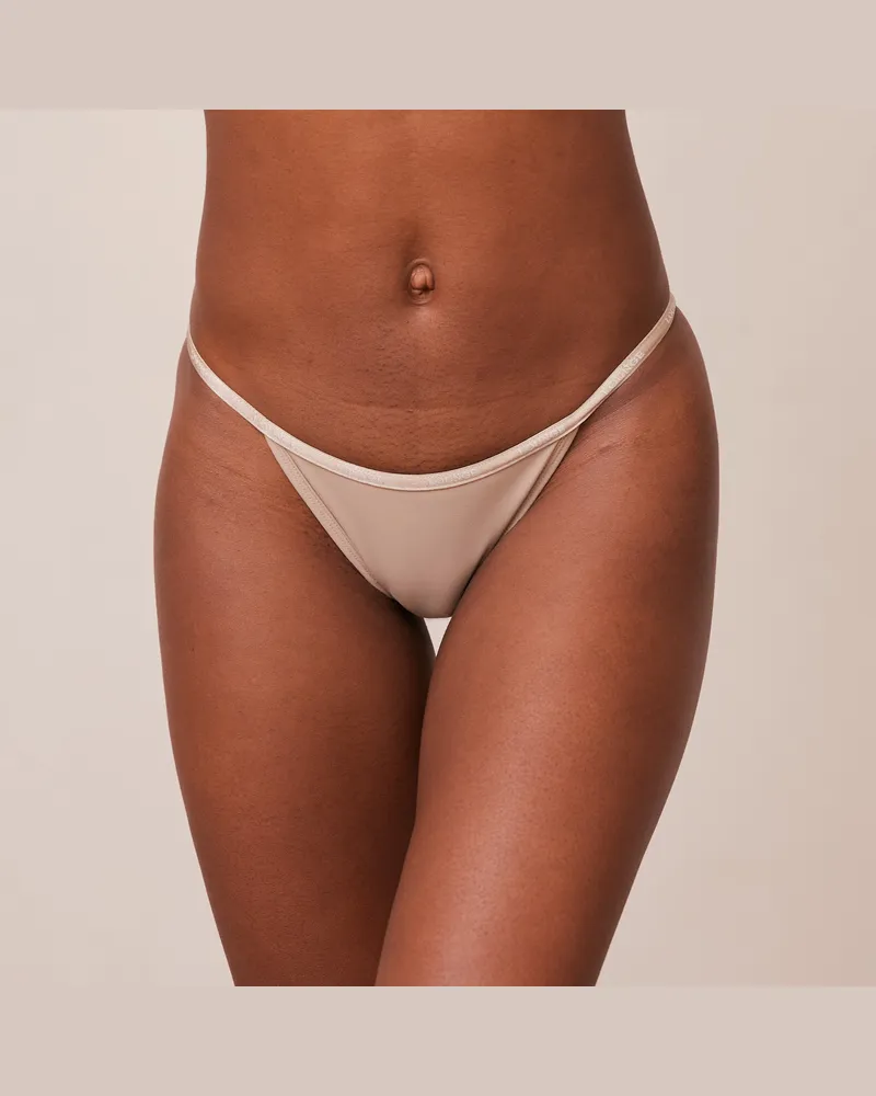 Lounge Essential Slip - Hellbraun Mink