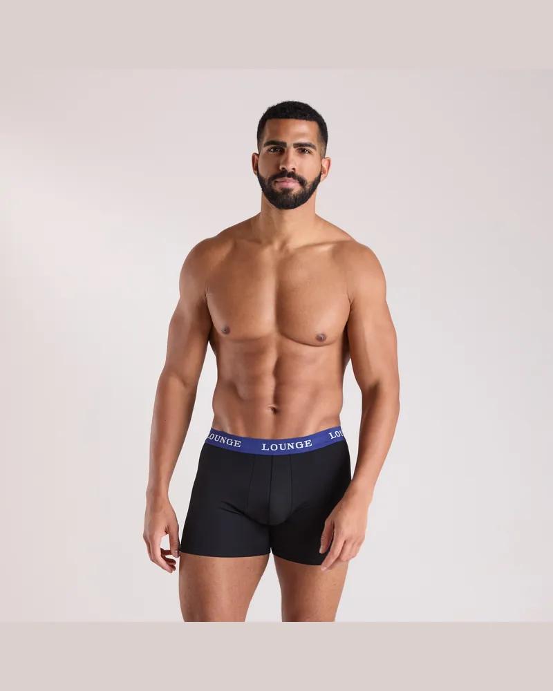 Lounge Everyday Herren-Boxer (3er Paket) - Schwarz Multi Black