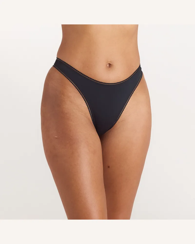 Lounge Comfort String - Schwarz Black