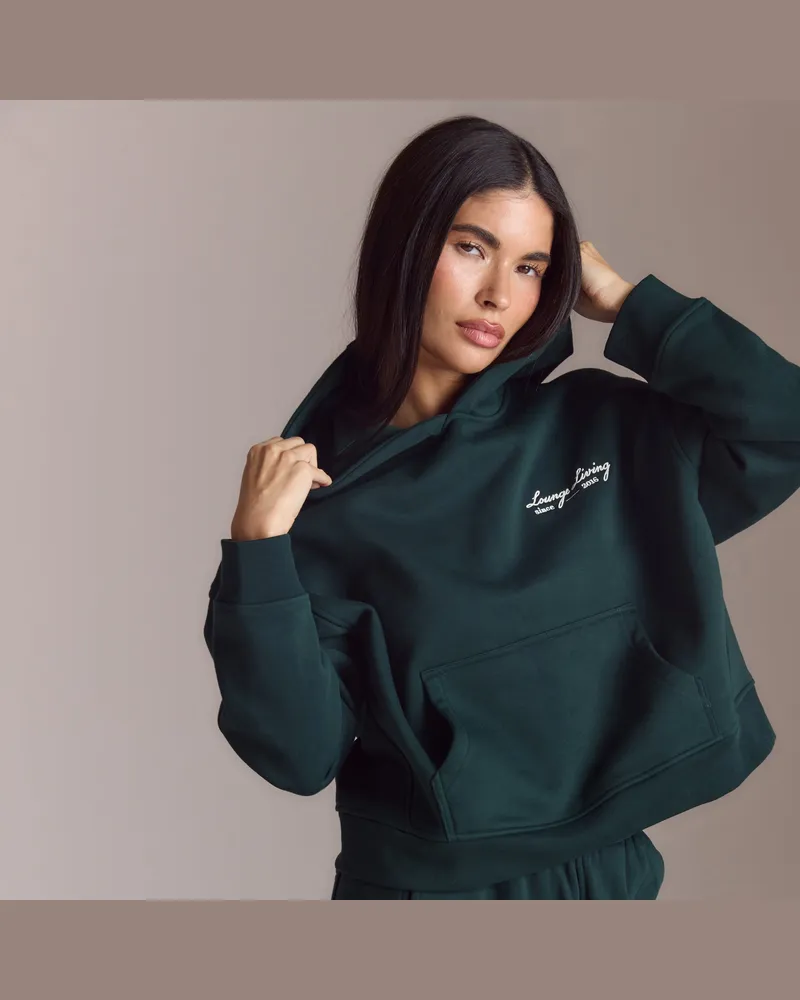 Lounge Living Kapuzenpullover - Waldgrün Forest-green