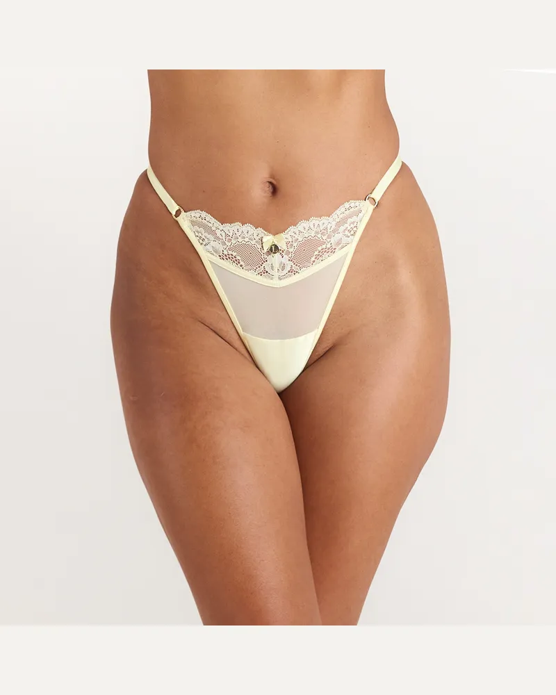 Lounge Brianna G-String - Zitronensorbet Lemon