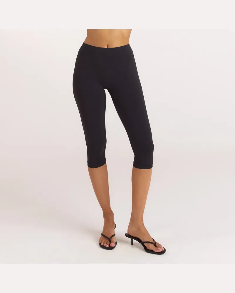 Lounge ContourSoft Capri-Leggings - Schwarz Black