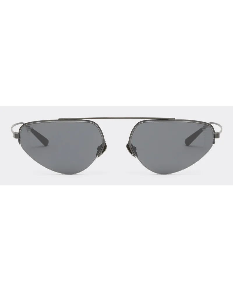 Ferrari Ferrari Sonnenbrille Aus Schwarzem Titan Mit Rosafarbenen Gläsern -  Sonnenbrillen Mattschwarz Mattschwarz