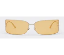Ferrari-sonnenbrille Mit Goldenen Gläsern -  Sonnenbrillen Runway Gold