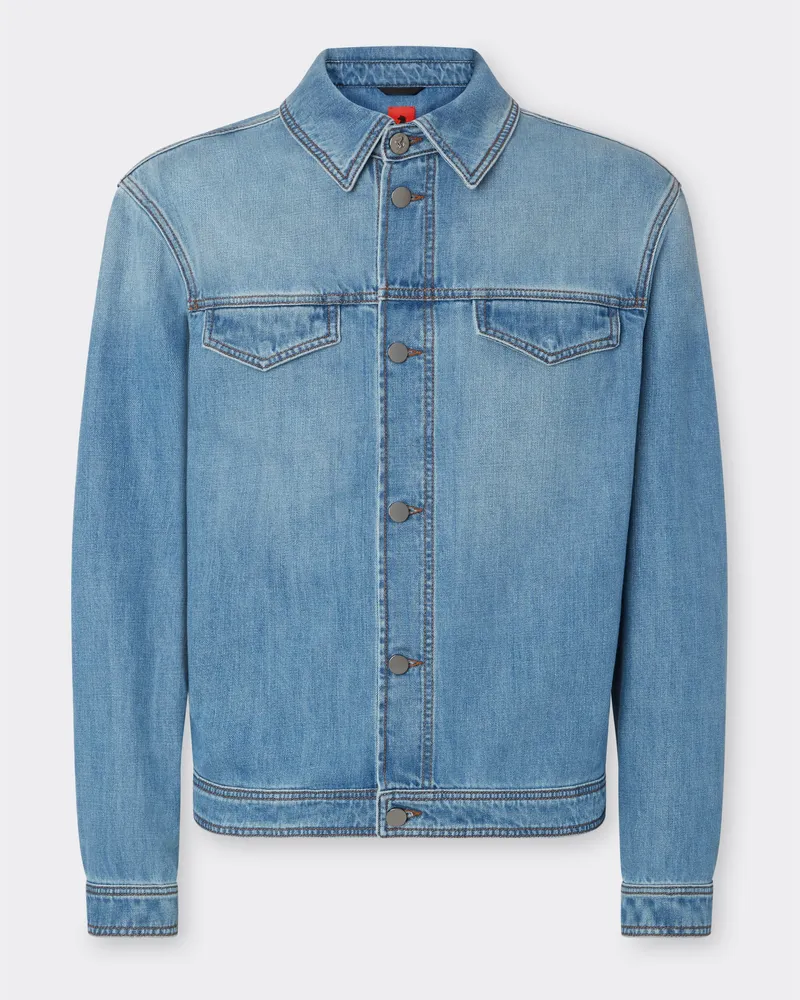 Ferrari Jeansjacke - Male Jacken & Outerwear Heller Denim Heller