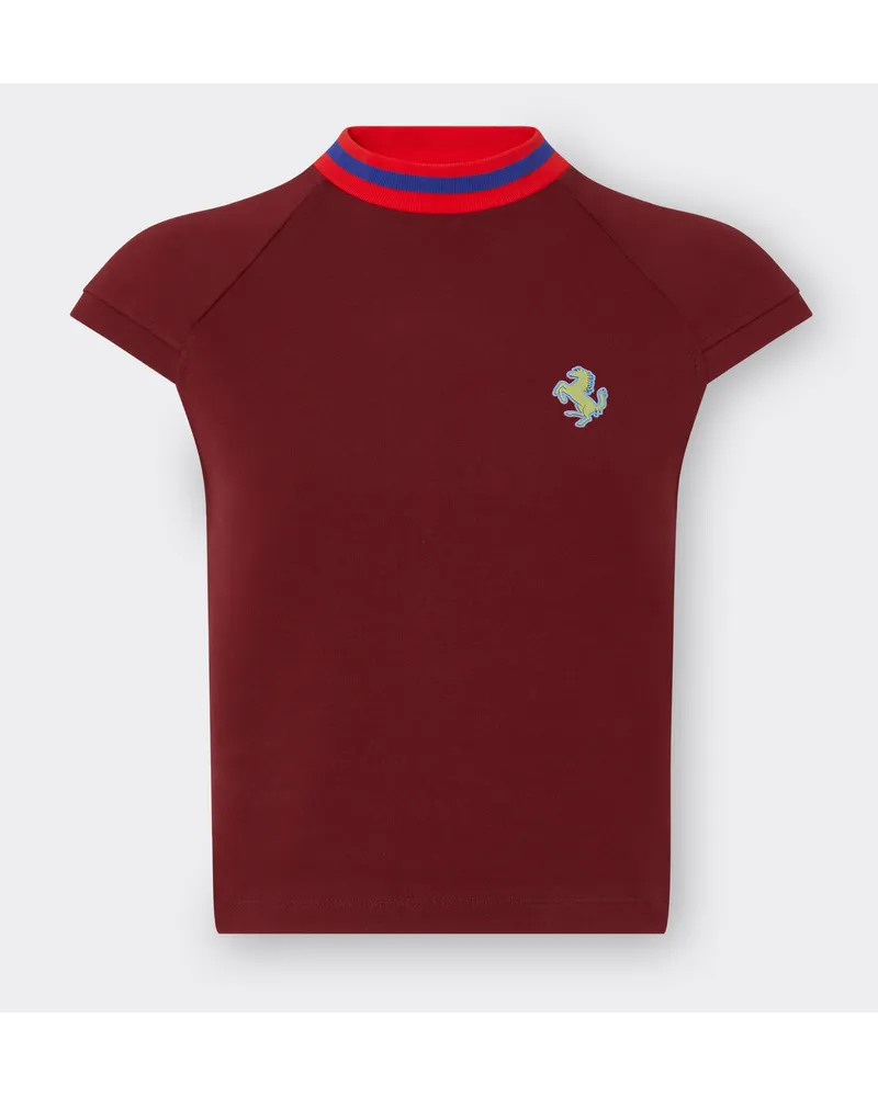 Ferrari T-shirt Mit Ferrari-logo - Female T-shirts Bordeaux Bordeaux