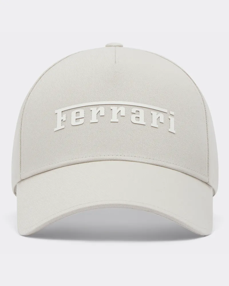 Ferrari Baseballkappe Mit Ferrari-logo -  Mützen Ecru Ecru