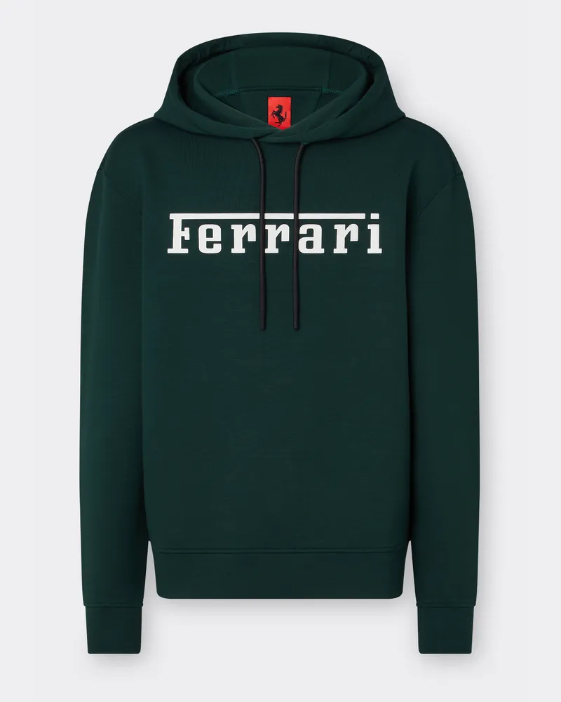 Ferrari Scuba-sweatshirt Mit Ferrari-logo -  Pullover & Strickwaren Militärgrün Militärgrün