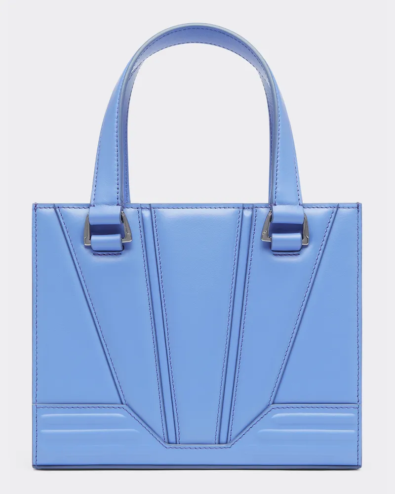 Ferrari Ferrari Gt Mini-tasche Aus Leder - Female Handtaschen Cyan Cyan