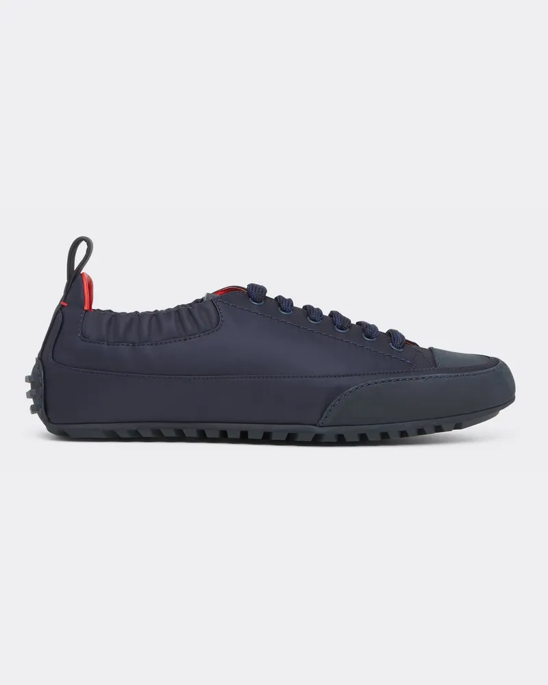 Ferrari Q-cycle Und Nubukleder-turnschuhe - Male Sneaker Navy Navy