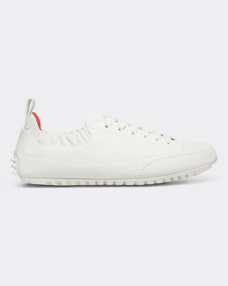 Ferrari Fahrtrainer Aus Nubukleder - Female Sneaker Optical White Optical