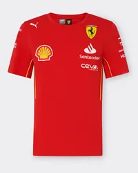 Ferrari Scuderia Ferrari Team 2024 Replica T-shirt - Female T-shirts Rosso Corsa Rosso