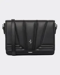 Ferrari Ferrari Gt Crossbody Bag Aus Glattleder -  Schultertaschen Schwarz Schwarz