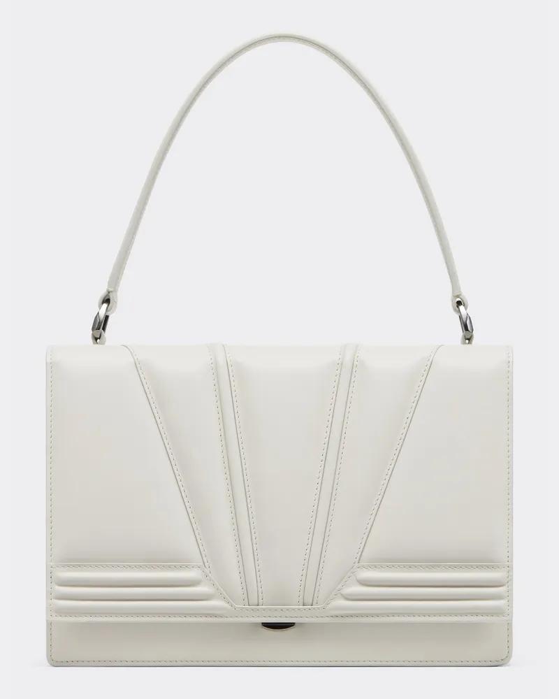 Ferrari Ferrari Gt Lederhandtasche - Female Handtaschen Ecru Ecru