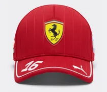 2025 Leclerc Baseballkappe Puma Für Scuderia Ferrari Hp -  Cap Kirsche