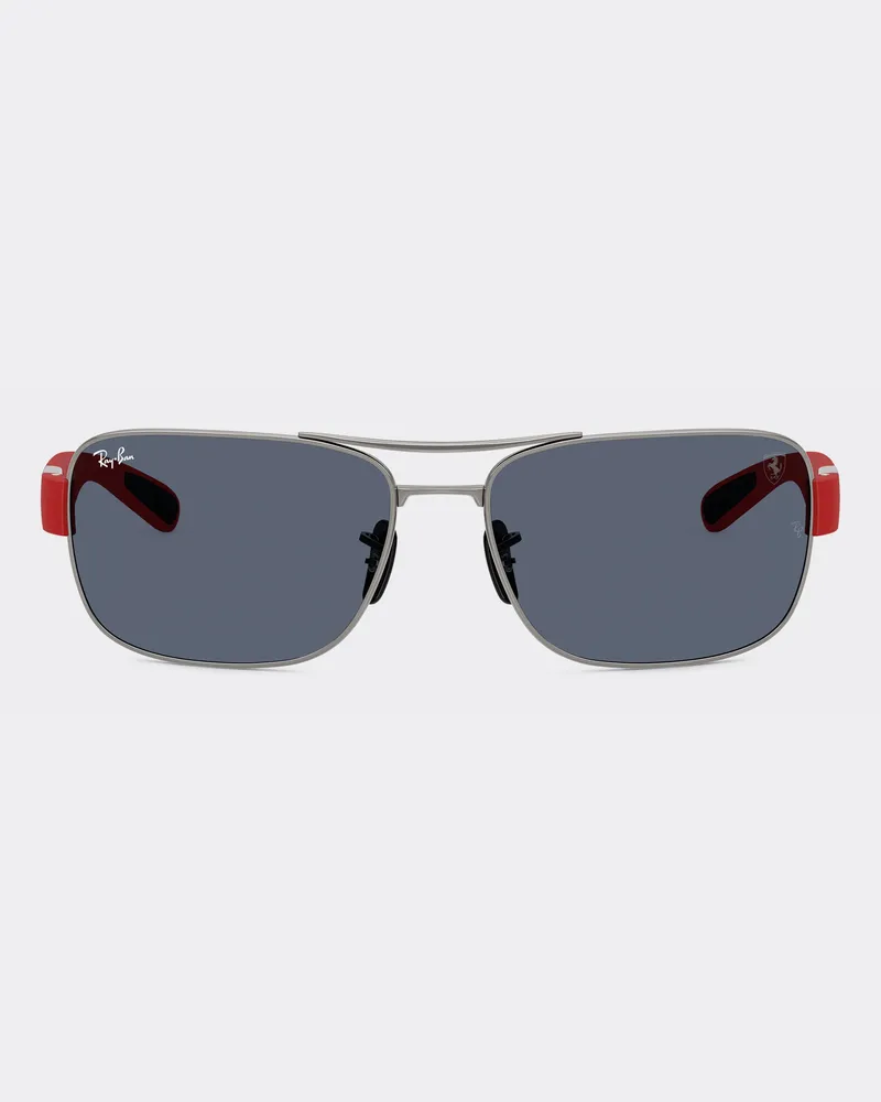 Ferrari Ray-ban Für Scuderia Ferrari Rb3763m In Rotguss Und Rotem Kunststoff Mit Dunkelgrauen Gläsern -  Sonnenbrillen Ingrid Ingrid