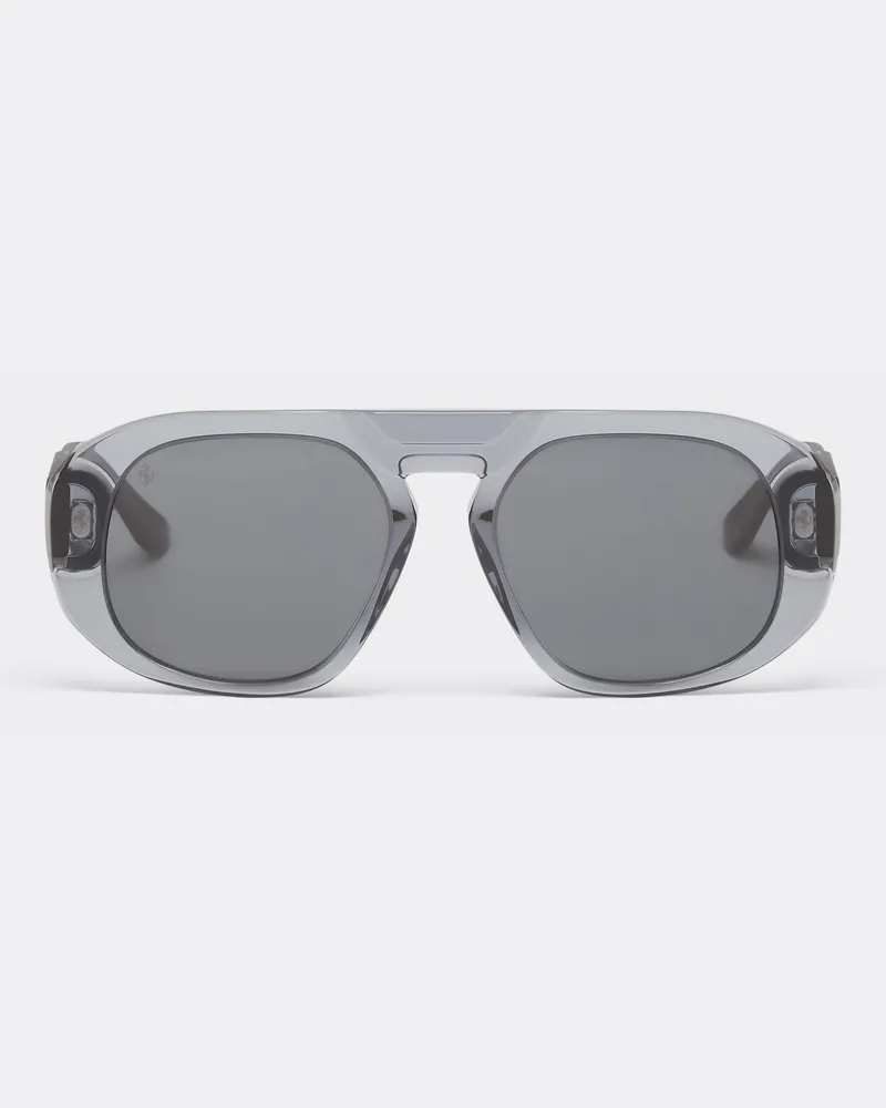 Ferrari Ferrari-sonnenbrille Aus Ozeanfarbenem Acetat Mit Blauen Gläsern -  Ferrari Collection Blu Scozia Blu