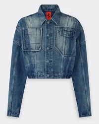 Ferrari Zweifarbige Jeansjacke -  Jacken Heller Denim Heller