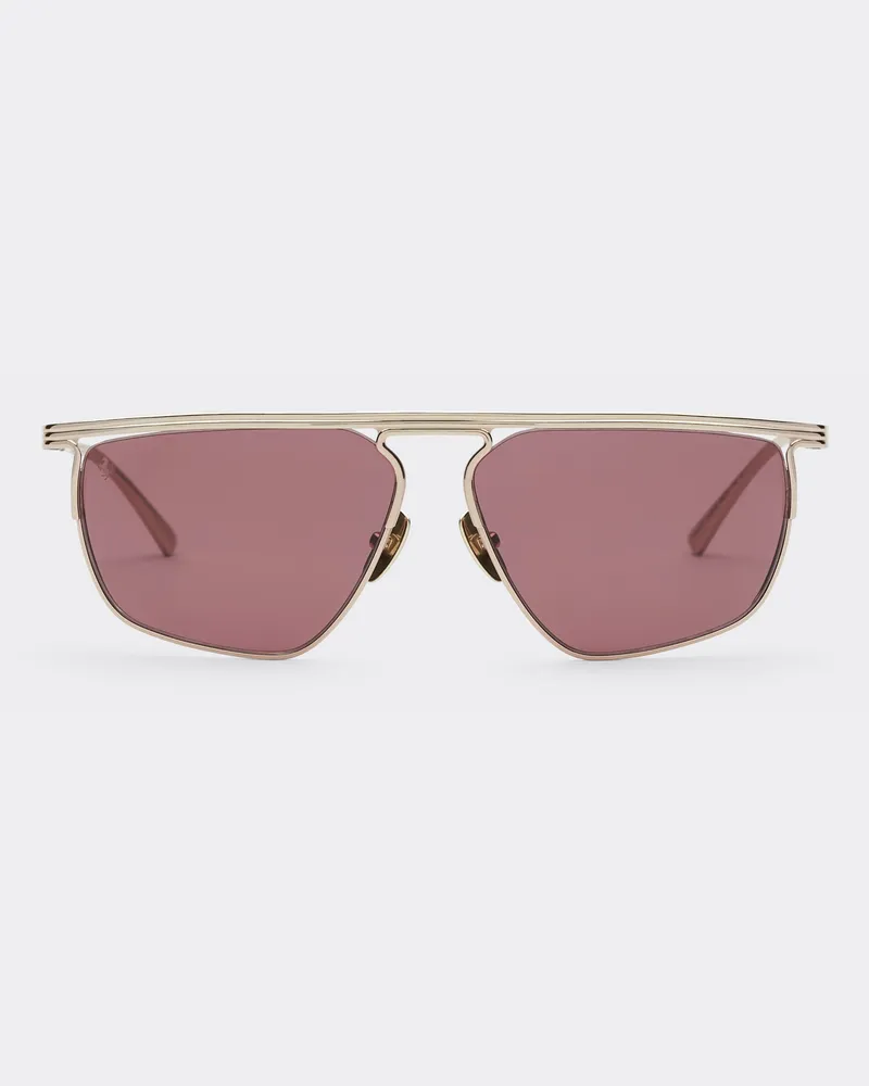 Ferrari Goldfarbene Titan-sonnenbrille Ferrari Mit Exklusiven Contrast Pro™-gläsern -  Sonnenbrillen Gold Gold
