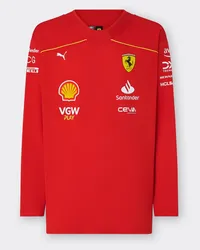 Ferrari Sainz Puma Hockey Trikot Für Scuderia Ferrari - Kanada Sonderausgabe - Male Pullover Rosso Corsa Rosso